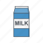 drink, milk, pack 