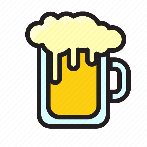 Beer, brewing, drink, food, head, mug icon icon - Download on Iconfinder