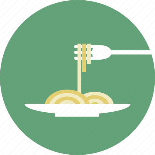 Fork, dinner, cooking, restaurant, food, spaghetti, italy icon - Download on Iconfinder