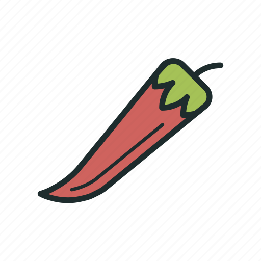 Chili, food, hot, pepper, vegetable icon - Download on Iconfinder