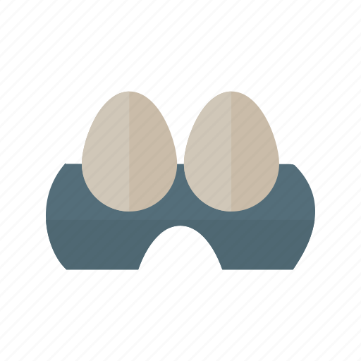 Egg, eggs, food, white icon - Download on Iconfinder