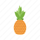pineapple, food, fruit, tropical