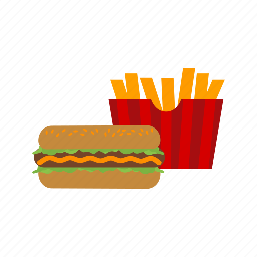 Food, fast food, fries, hot dog icon - Download on Iconfinder