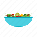 bowl, healthy, salad, vegetable