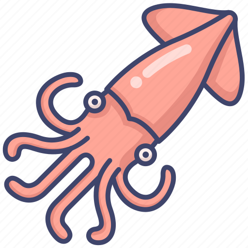 Food, seafood, squid icon - Download on Iconfinder