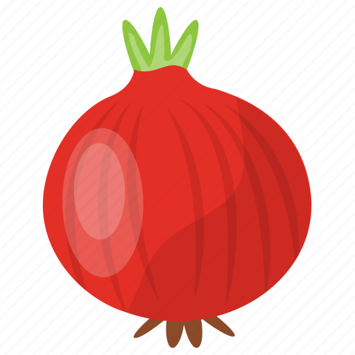 Cooking vegetable, main course vegetable, onion, red onion, vegetable icon - Download on Iconfinder