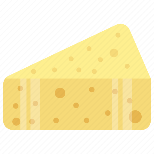 Cheddar cheese, cheese slice, fatty cheese, healthy diet, processed cheese icon - Download on Iconfinder