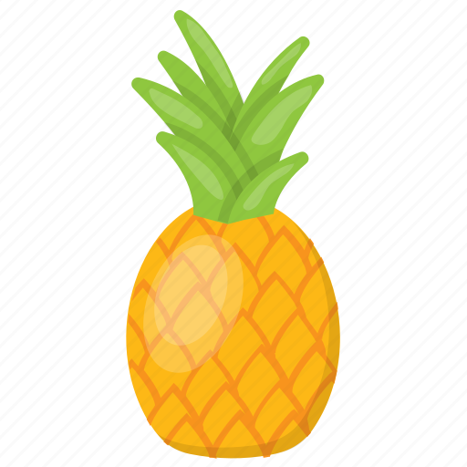 Ananas, ananas comosus, organic food, pineapple, tropical fruit icon - Download on Iconfinder