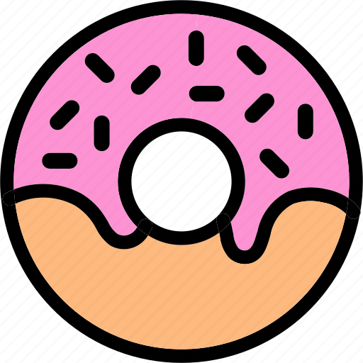 Bakery, dessert, donut, food, sweet, snack, chocolate icon - Download on Iconfinder
