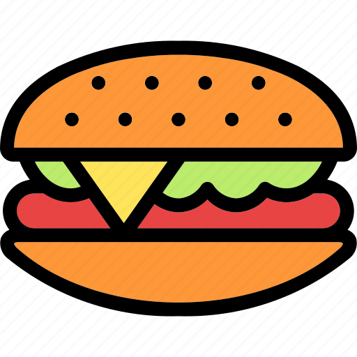 Burger, sandwich, breakfast, food, cheese, snack, lunch icon - Download on Iconfinder