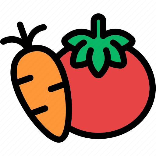 Tomato, carrot, food, vegetables, health icon - Download on Iconfinder