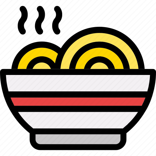 Noodles, chopsticks, food, instant-noodles, ramen, bowl, chinese-food icon - Download on Iconfinder
