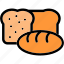 long-loaf, baguette, bakery, bread, eating, food, breakfast 