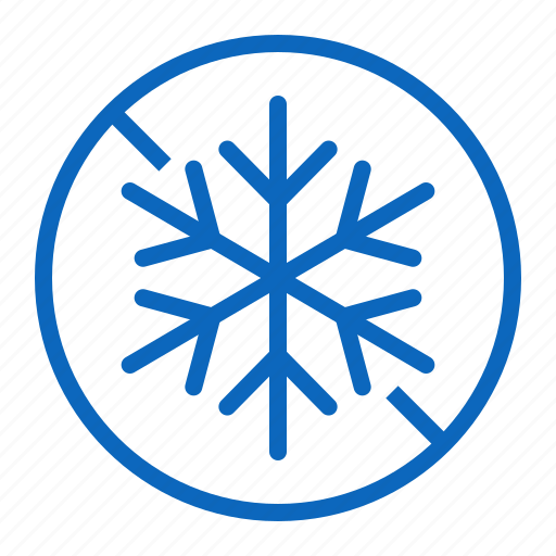 Do, freeze, fresh, frost, not icon - Download on Iconfinder