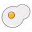breakfast, egg, food, fried, omelette 
