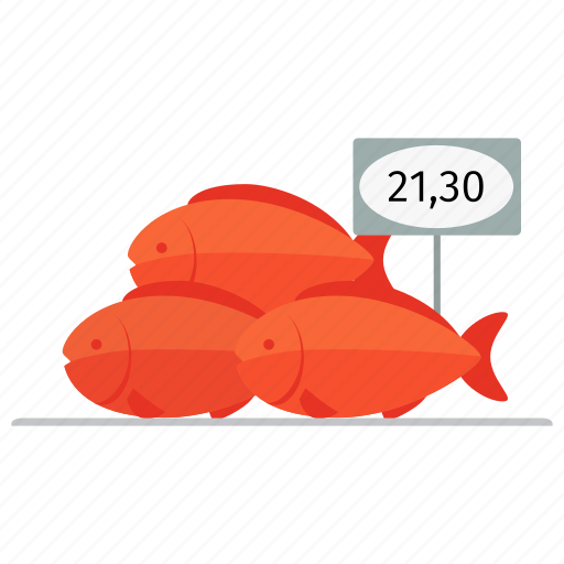 Fish, fresh, market, pacific beak, price, red, sea bass icon - Download on Iconfinder