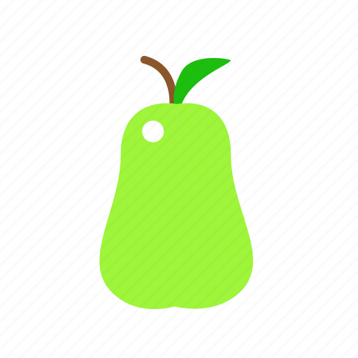 Food, fruit, pear, sweet, green pear, healthy food, vegetarian icon - Download on Iconfinder