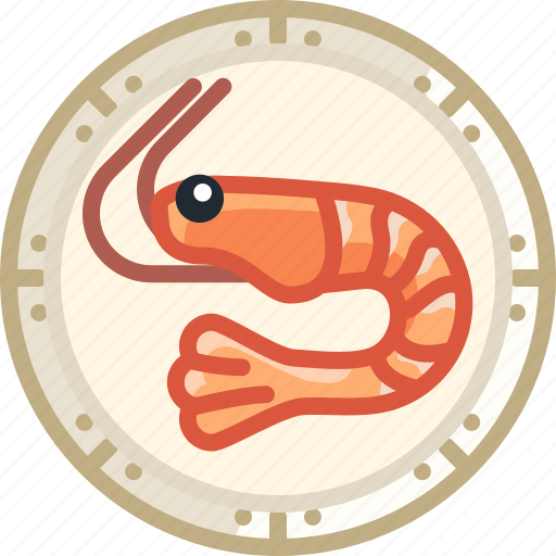 Cooking, crustacean, food, krevette, meal, sea icon - Download on Iconfinder