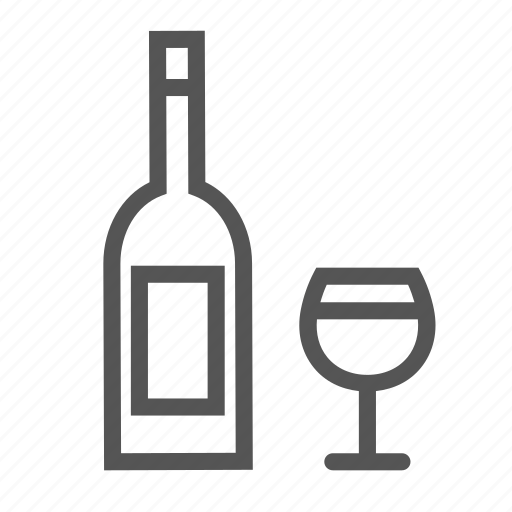 Alcohol, bottle, chalice, champagne, glass, wine, drink icon - Download on Iconfinder