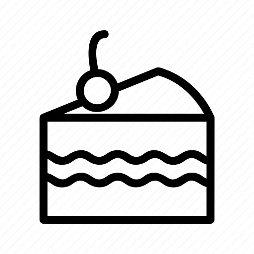 Cake, delicious, food, pastry, slice, sweet icon - Download on Iconfinder