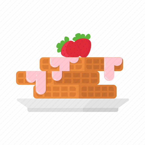 Color, food, packaging, waffles icon - Download on Iconfinder