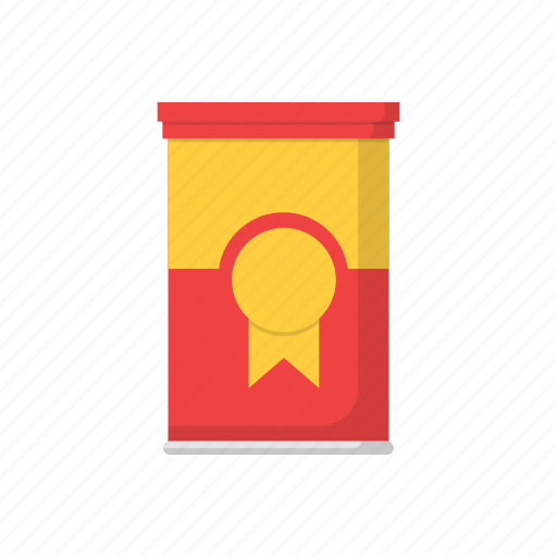 Canned, color, food, packaging icon - Download on Iconfinder