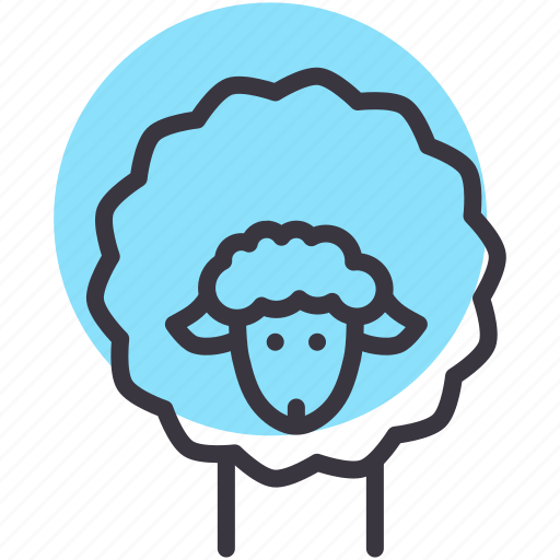 Cattle, farm, herd, lamb, livestock, sheep, wool icon - Download on Iconfinder