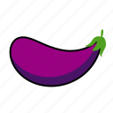 eggplant, food, purple, vegetable