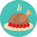 chicken, food, turkey