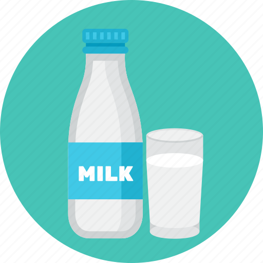 Milk, bottle, drink, glass icon - Download on Iconfinder