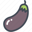 eggplant, food, garden, purple, vegetable