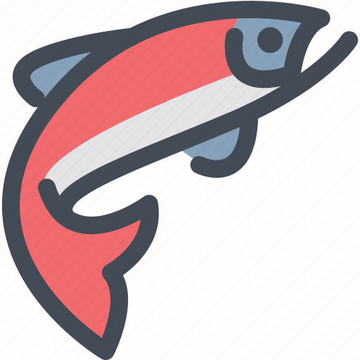 Fish, fishing, fishy, food, salmon, sockeye icon - Download on Iconfinder