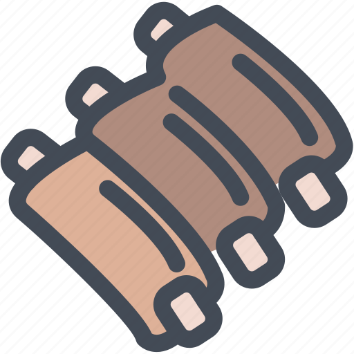 Bbq, food, meat, pork, ribs icon - Download on Iconfinder