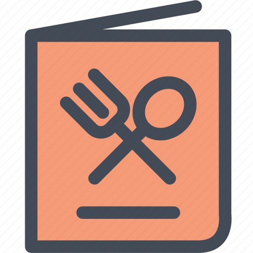Cooking, cuisine, food, menu, menu book, recipe book icon - Download on Iconfinder