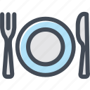 dish, food, fork, knife, restaurant, silverware