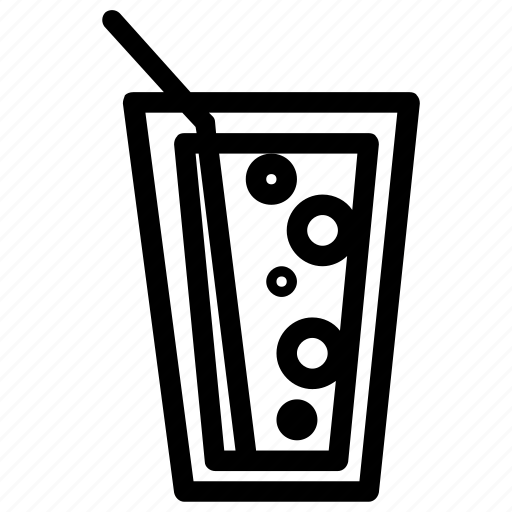 Bar, cafe, drink, glass, restaurant, soda, water icon - Download on Iconfinder