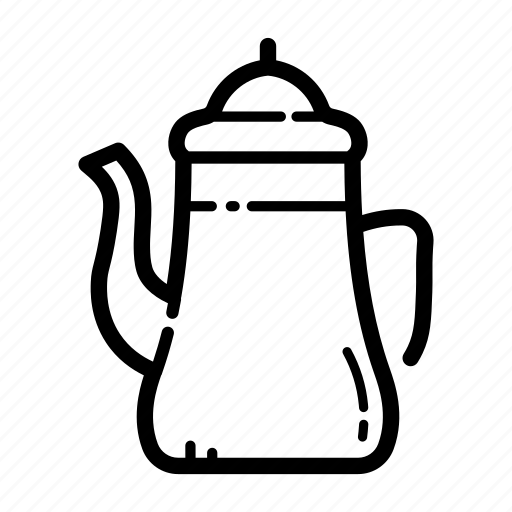 Drink, breakfast, coffee pot, coffee, cafe, beverage, hot icon - Download on Iconfinder