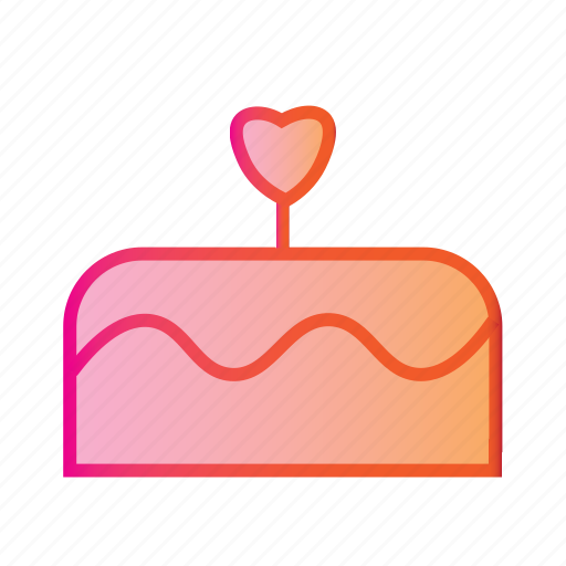 Birthday cake, cake, dessert, food, party, valentines day, wedding cake icon - Download on Iconfinder
