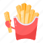 finger fries, finger chips, fries pack, potato fries, french fries 