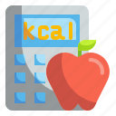 calculator, calorie, food, health, medical