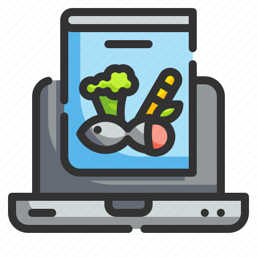 Computer, food, health, knowledge, technology icon - Download on Iconfinder