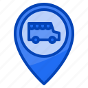 location, place, parking, van, street, food, truck 