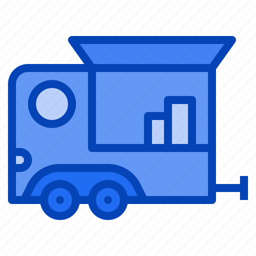 Van, shop, bistro, trailer, street, food, truck icon - Download on Iconfinder