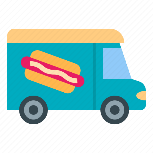 Hotdog, sausage, fastfood, sandwich, street, food, truck icon - Download on Iconfinder