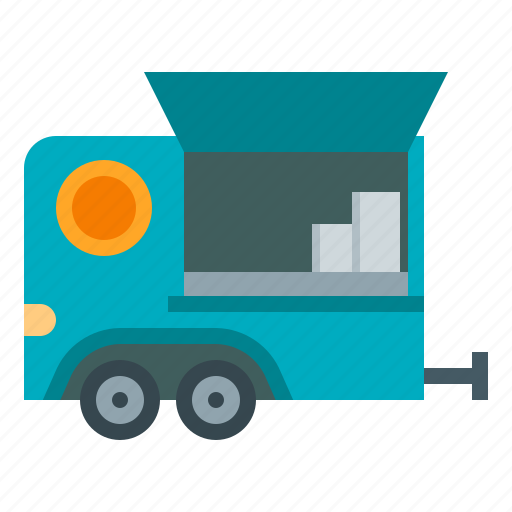 Van, shop, bistro, trailer, street, food, truck icon - Download on Iconfinder