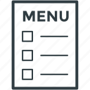 cuisine menu, food menu, menu, menu book, menu card