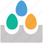 eggs, eggs tray 