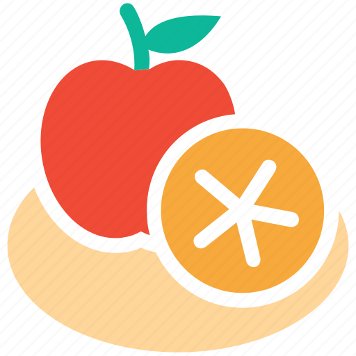 Apple, fruit, fruits, lemon half icon - Download on Iconfinder