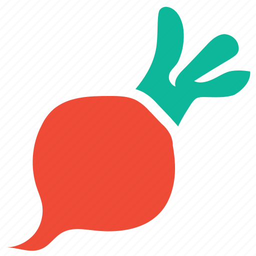 Turnip, food, red, vegetable icon - Download on Iconfinder