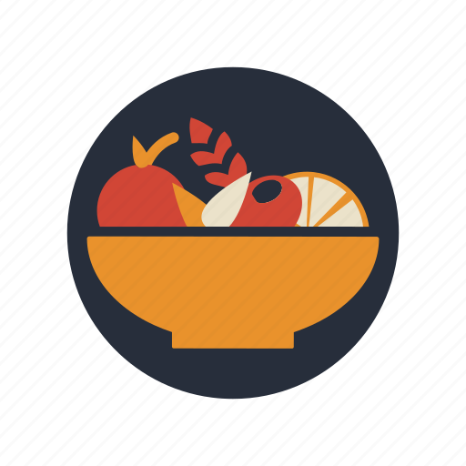 Food, fruit salad, salad, fruit, healthy, vegetable icon - Download on Iconfinder